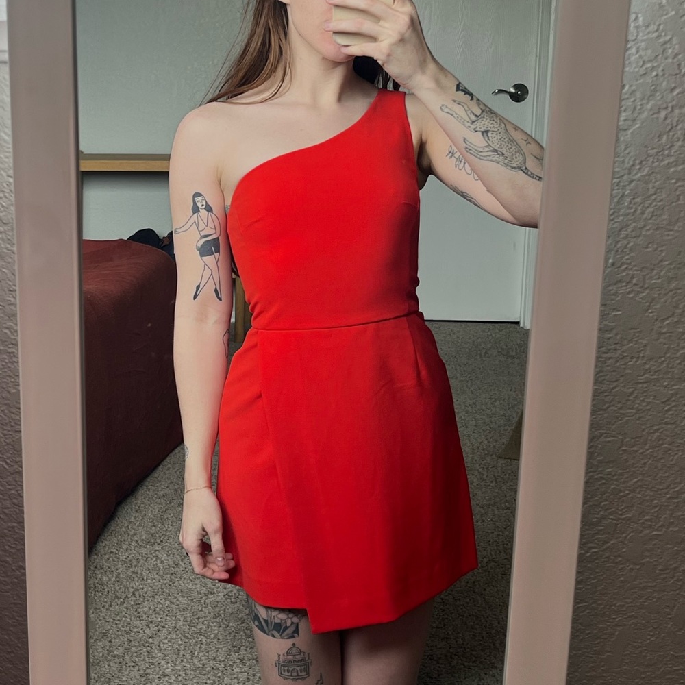 French Connection Red Dress, WORN ONCE